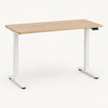 Ergoflow Nook Light Oak Compact Office Desk