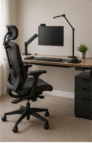 Long-Day Ergonomic Workspace Set